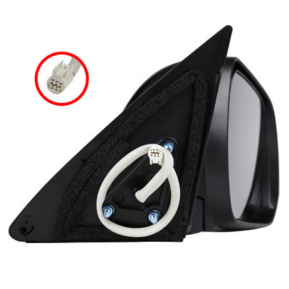 2008-2013 Toyota Highlander 5-Pin Power Adjustable & Heated Side Mirror - Passenger Side Only