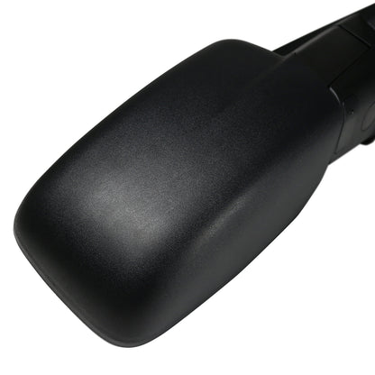 2009-2018 Dodge RAM 1500 / 2019-2021 RAM 1500 Classic Black Manual Adjustable Side Mirror - Passenger Side Only