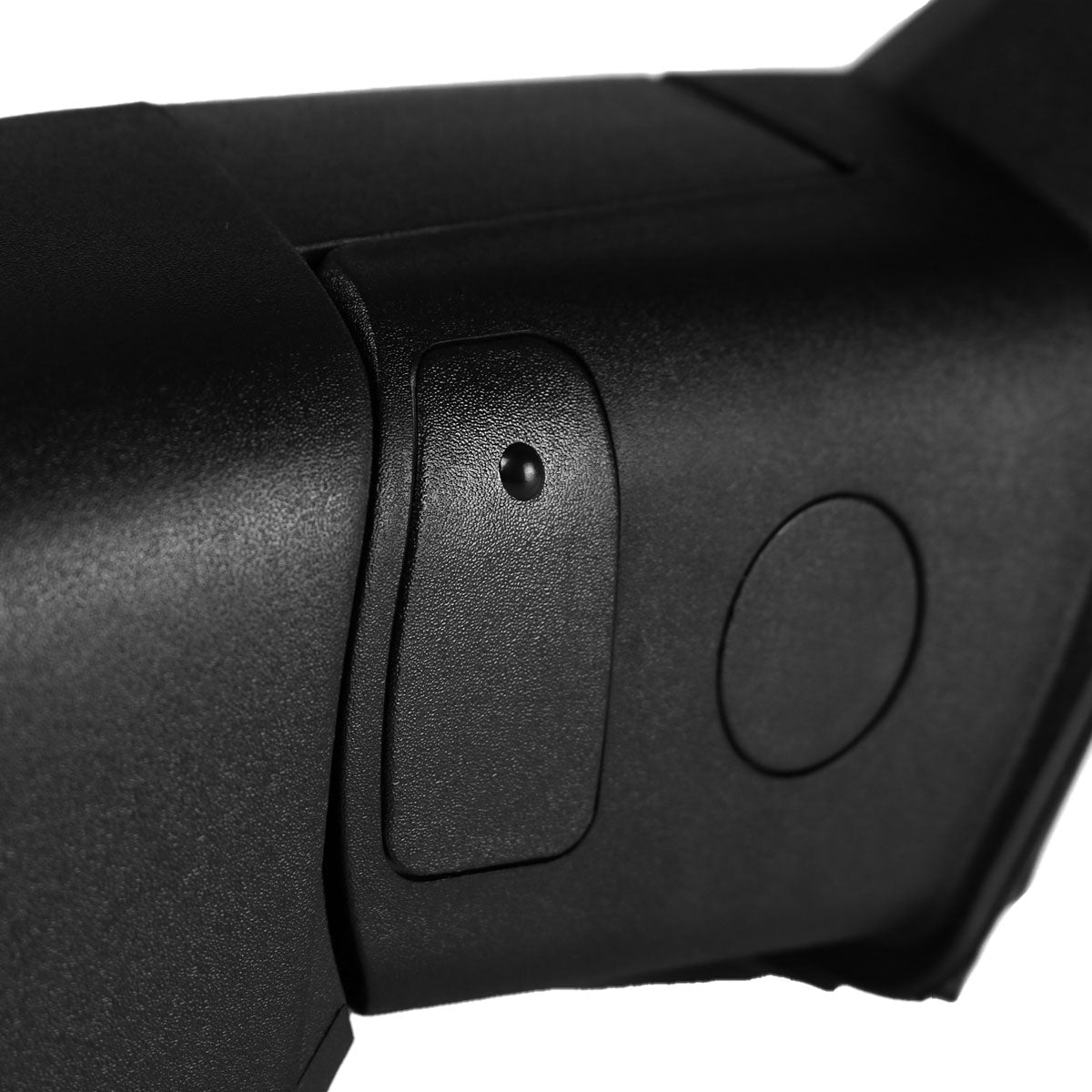 2009-2018 Dodge RAM 1500 / 2019-2021 RAM 1500 Classic Black Manual Adjustable Side Mirror - Passenger Side Only