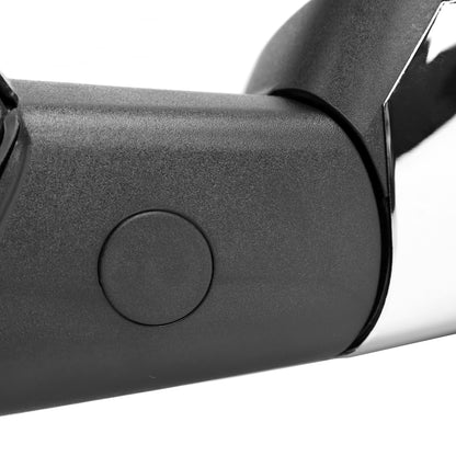 2013-2019 Dodge RAM Chrome Power Adjustable, Auto-Fold, & Heated Side Mirror w/ LED Turn Signal & Puddle Light - Passenger Side Only