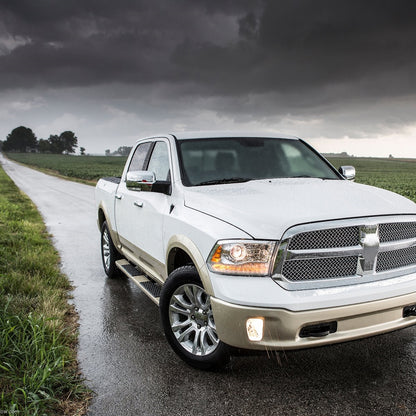 2013-2019 Dodge RAM Chrome Power Adjustable, Heated Side Mirror w/ LED Turn Signal & Puddle Light - Passenger Side Only