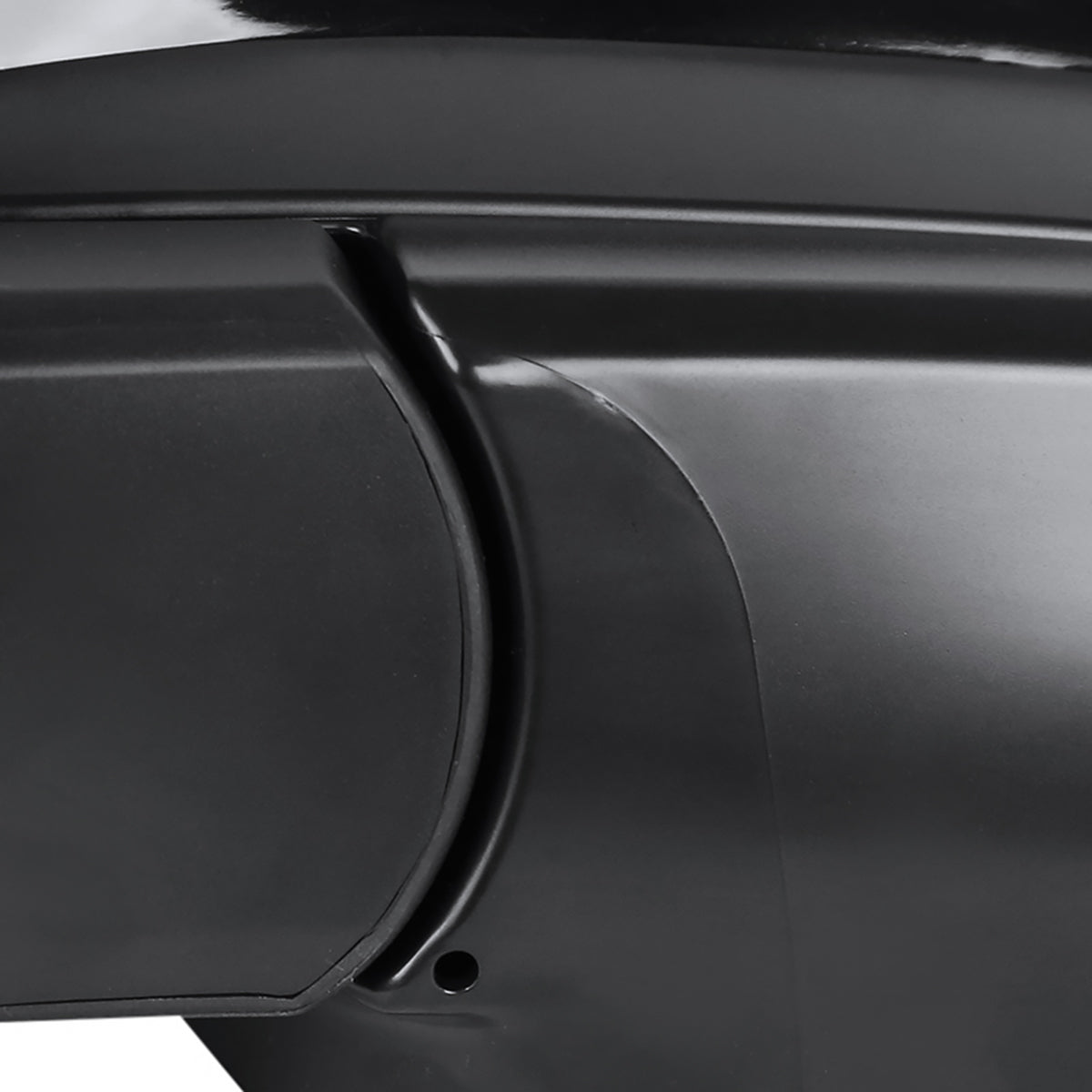 2013-2015 Toyota RAV4 Glossy Black 7-Pin Power Adjustable & Heated Side Mirror w/ LED Turn Signal Light - Driver Side Only