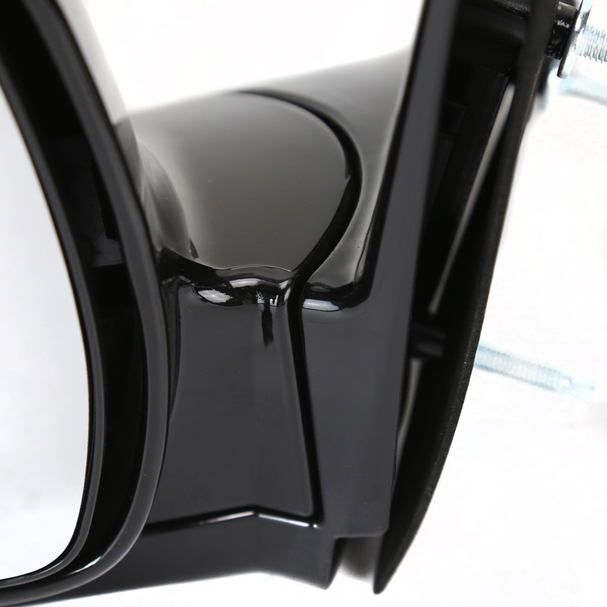 1994-1998 Chevrolet S10/1994-1998 GMC S15 Glossy Black Manual Adjustment Side Mirror - Passenger Side Only