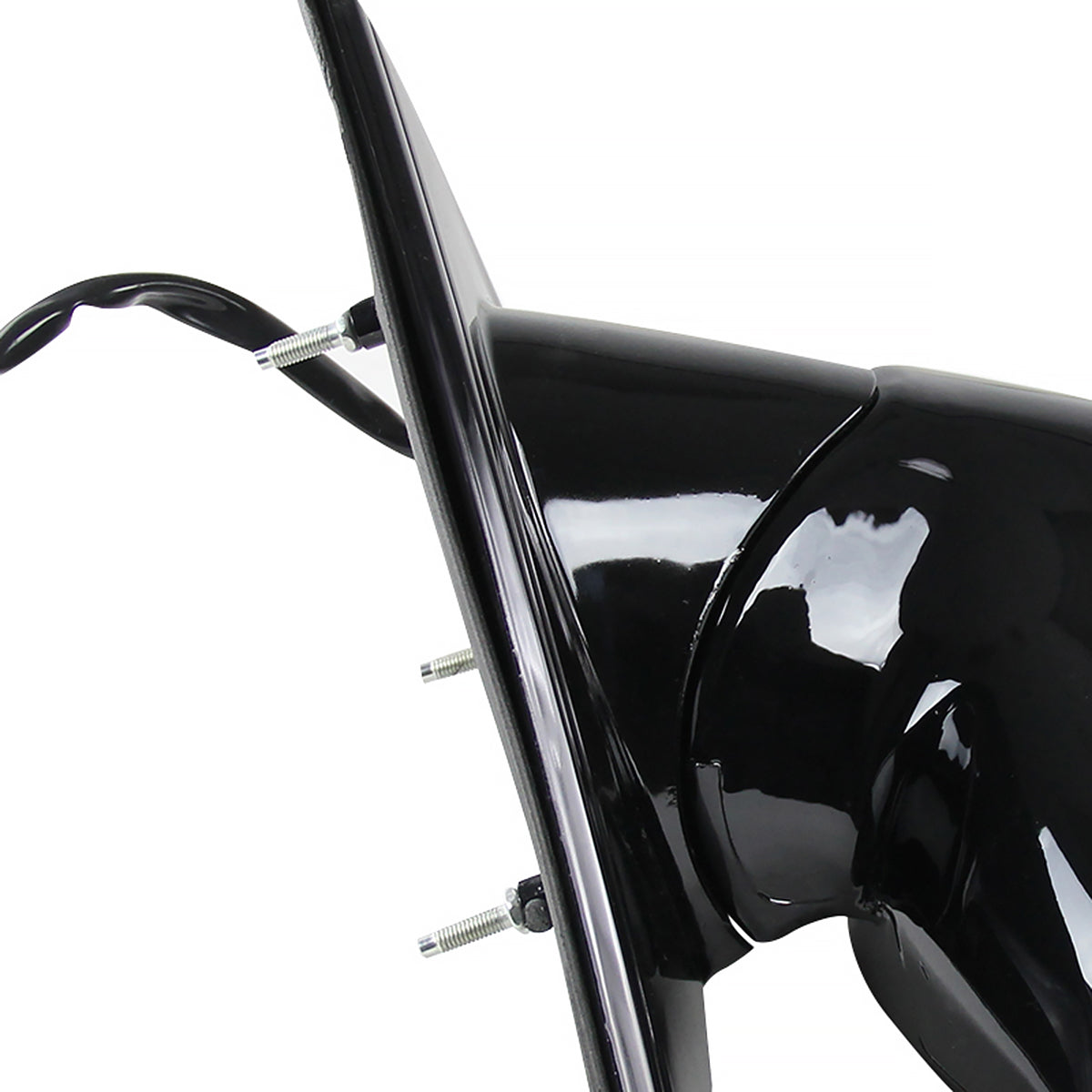 1994-1998 Chevrolet Blazer/ Isuzu Hombre/ GMC Jimmy/Sonoma Glossy Black Manual Adjustable Side Mirror - Passenger Side Only