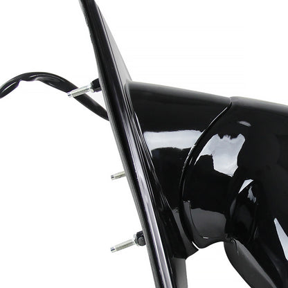 1994-1998 Chevrolet Blazer/ Isuzu Hombre/ GMC Jimmy/Sonoma Glossy Black Manual Adjustable Side Mirror - Passenger Side Only