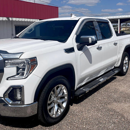 2019-2026 GMC Sierra 1500 Chrome Power Adjustable, Auto-Fold, BSD & Heated Side Mirror w/ LED Puddle and Turn Signal Light - Driver Side Only