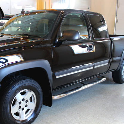2003-2007 Chevrolet Silverado / Suburban /Avalanche / Tahoe GMC Sierra / Yukon Matte Black Power Heated Side Mirrors - Driver Side Only