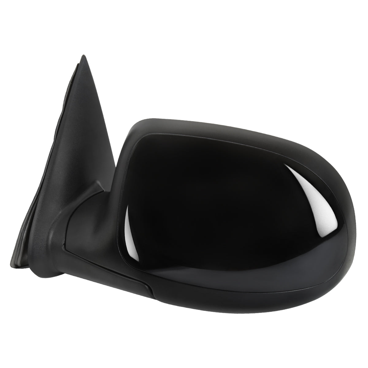2003-2007 Chevrolet Silverado/Suburban/Avalanche/Tahoe GMC Sierra/Yukon Black Power Adjustable & Heated Side Mirror - Driver Side Only