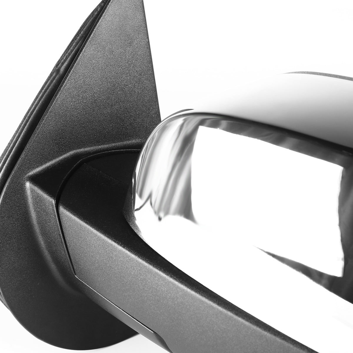 2007-2013 Chevrolet Silverado/GMC Sierra Chrome Power Adjustable & Heated Side Mirror w/ LED Turn Arrow Signal & Puddle Light - Driver Side Only