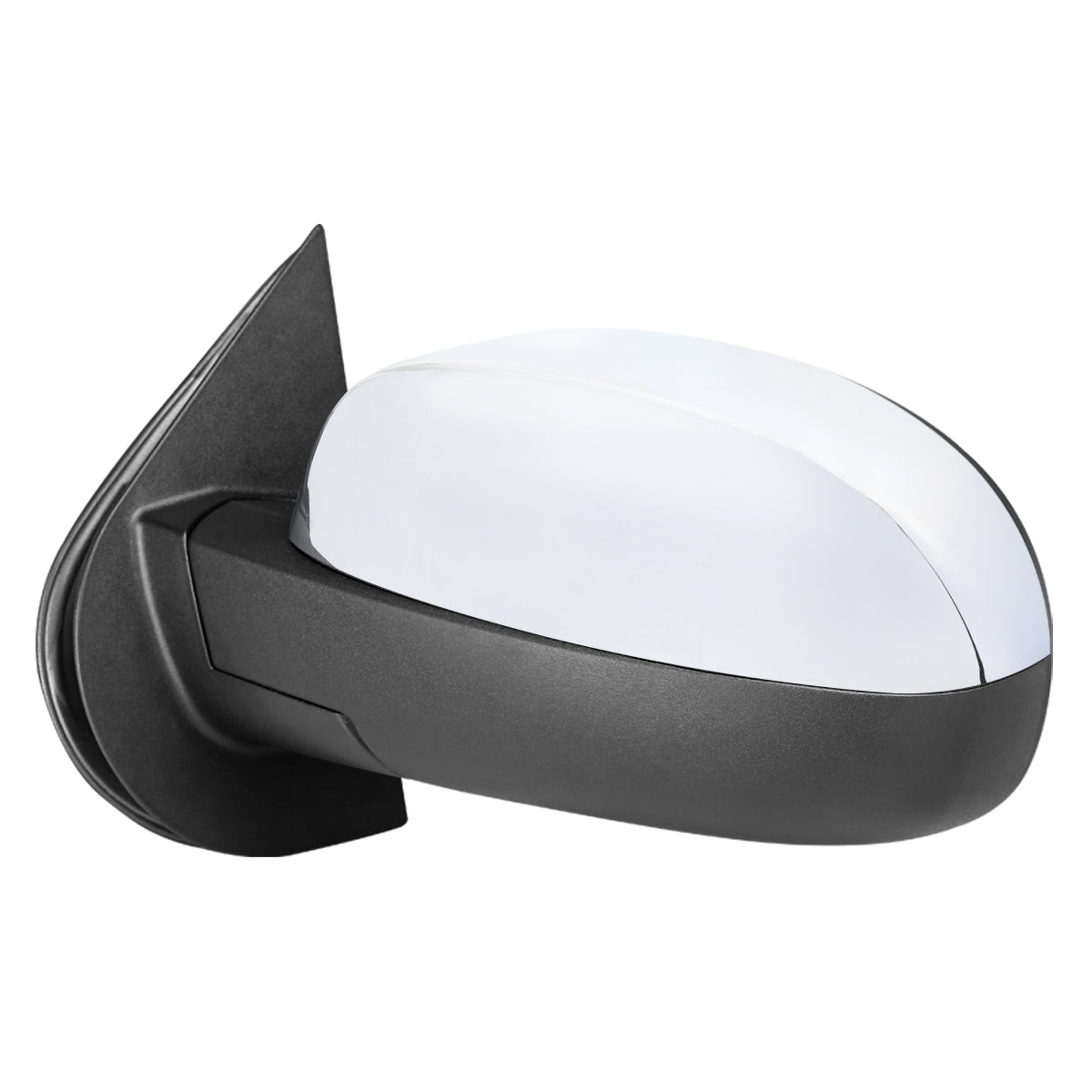 2007-2013 Chevrolet Silverado/GMC Sierra Chrome Power Adjustable & Heated Side Mirror w/ LED Turn Arrow Signal & Puddle Light - Driver Side Only