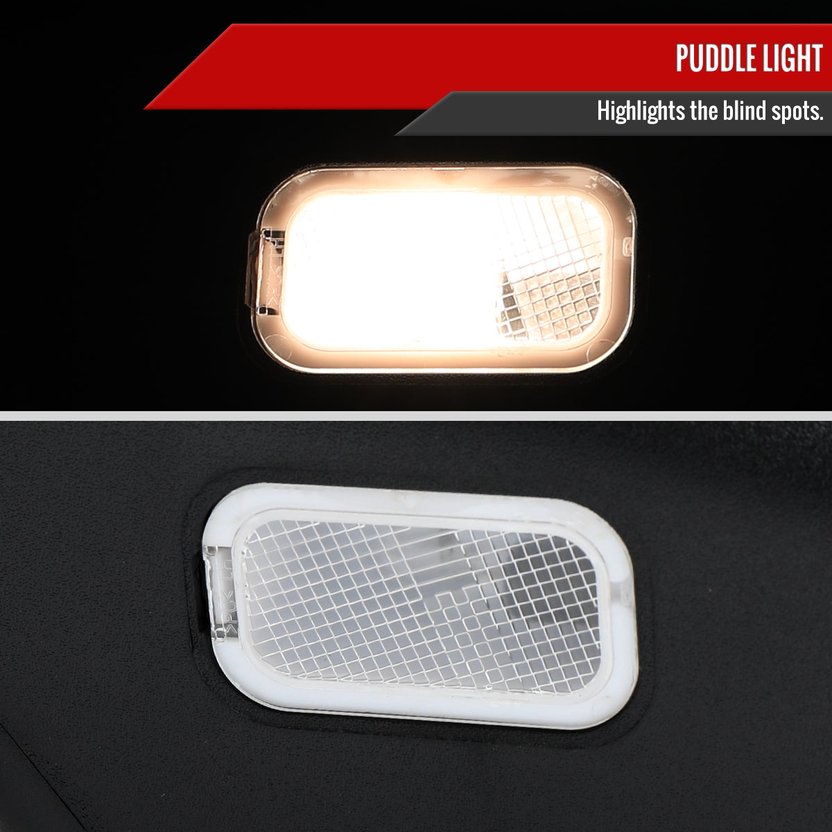 2007-2013 Chevrolet Silverado GMC Sierra Black Power Adjustable, Auto-Fold & Heated Side Mirror w/ LED Puddle and Turn Signal Light - Driver Side Only