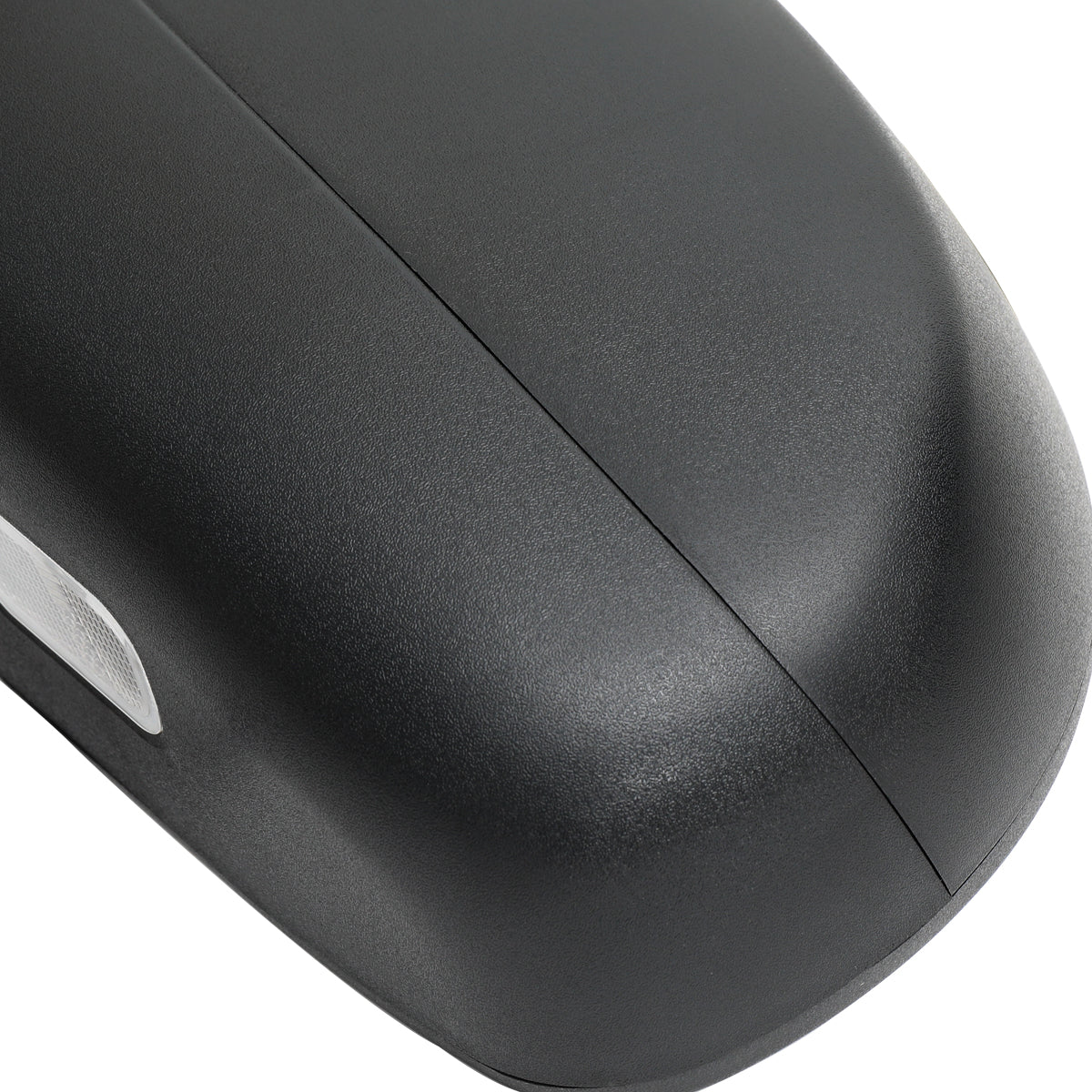 2007-2013 Chevrolet Silverado GMC Sierra Black Power Adjustable, Auto-Fold & Heated Side Mirror w/ LED Puddle and Turn Signal Light - Driver Side Only