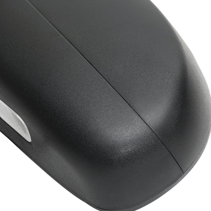 2007-2013 Chevrolet Silverado GMC Sierra Black Power Adjustable, Auto-Fold & Heated Side Mirror w/ LED Puddle and Turn Signal Light - Driver Side Only