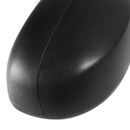 2007-2013 Chevrolet Silverado/GMC Sierra Matte Black Power Adjustable & Heated Side Mirror w/ LED Turn Arrow Signal & Puddle Light - Driver Side Only