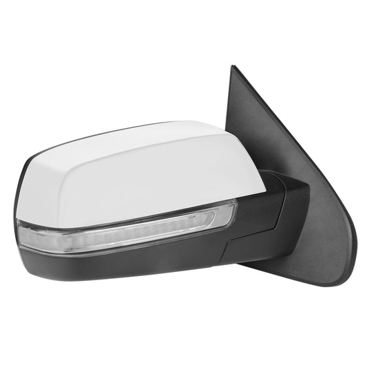 2014-2018 Chevrolet Silverado/GMC Sierra Chrome Power Adjustable, Auto-Fold, & Heated Side Mirror w/ LED Turn Signal & Puddle Light - Passenger Side Only