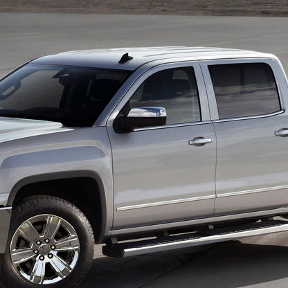 2014-2018 Chevrolet Silverado/GMC Sierra Chrome Power Adjustable & Heated Side Mirror w/ LED Puddle Light - Driver Side Only