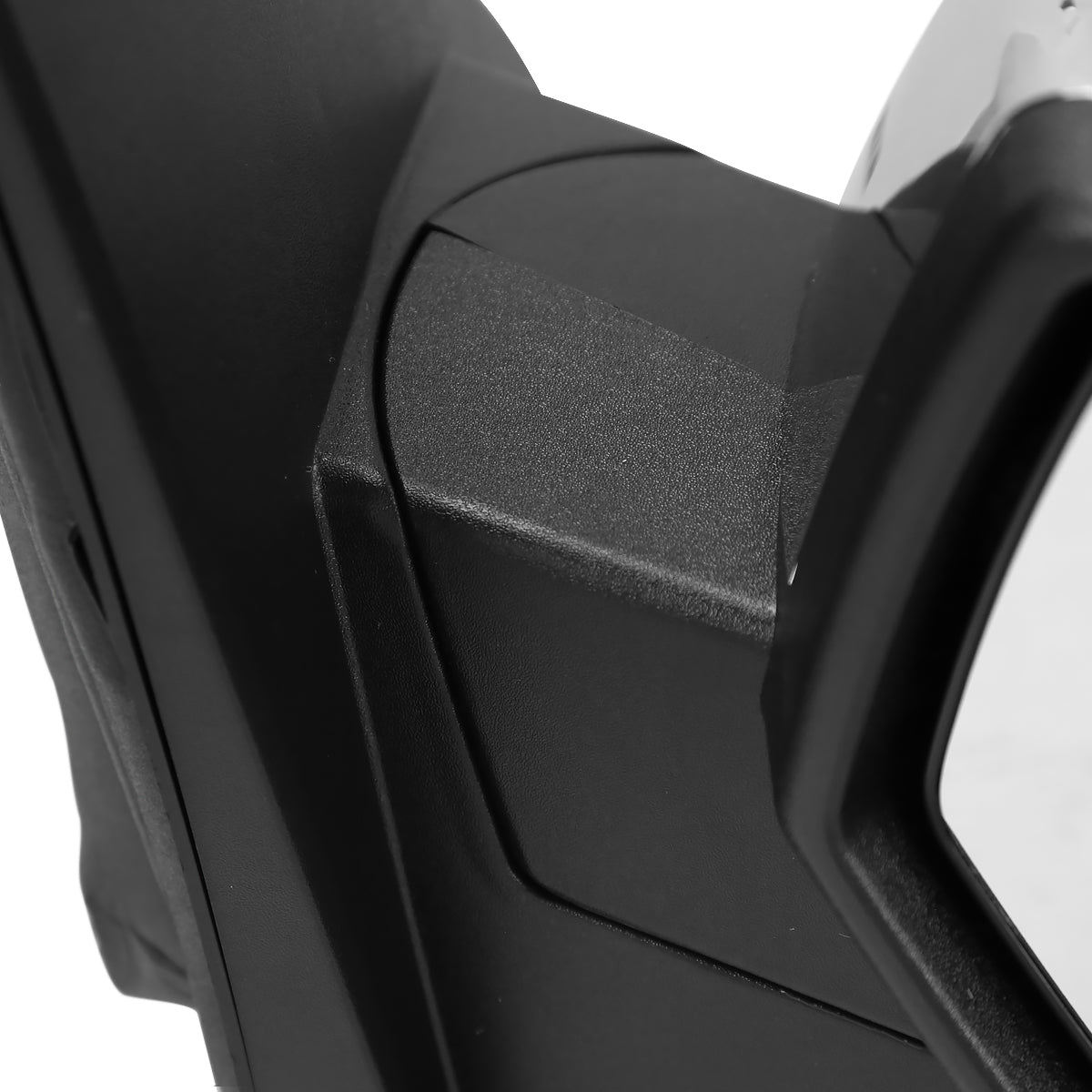 2014-2018 Chevrolet Silverado/GMC Sierra Chrome Power Adjustable & Heated Side Mirror w/ LED Puddle Light - Passenger Side Only