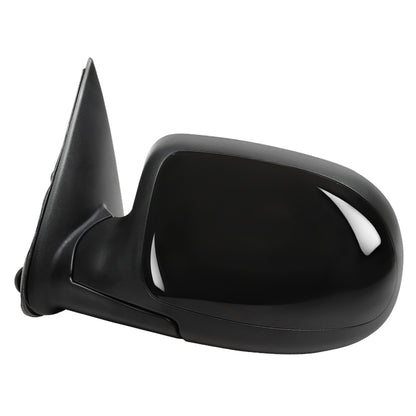 1999-2002 Chevrolet Silverado/Tahoe/Suburban GMC Sierra/Yukon Black Manual Adjustable Side Mirror - Driver Side Only