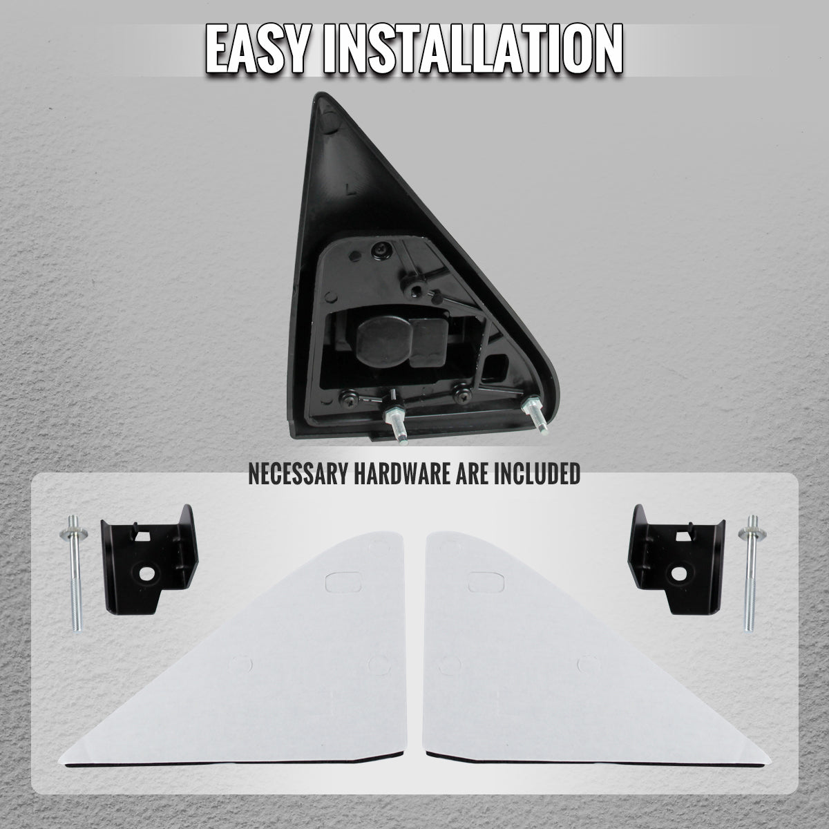 1988-2002 Chevrolet C/K C3500/Tahoe GMC Yukon/Suburban Manual Adjustable & Extendable Towing Mirrors