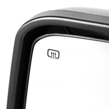 1988-2000 Chevrolet C/K Tahoe GMC Yukon/Suburban Power Adjustable, Heated, & Manual Extendable Towing Mirrors w/ LED Smoked Lens Turn Signal & Clearance Lights
