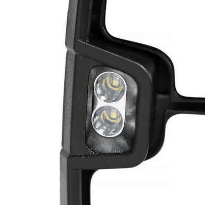 1988-2000 Chevrolet C/K Tahoe GMC Yukon/Suburban Power Adjustable, Heated, & Manual Extendable Towing Mirrors w/ LED Smoked Lens Turn Signal & Clearance Lights