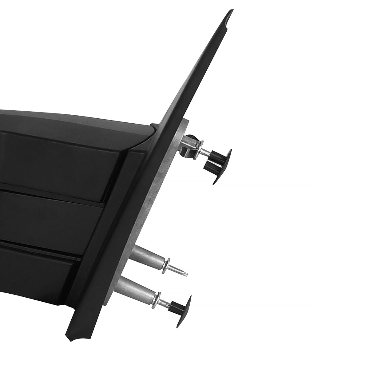 2004-2014 Ford F-150 Black Manual Adjustable & Extendable Telescopic Towing Mirrors