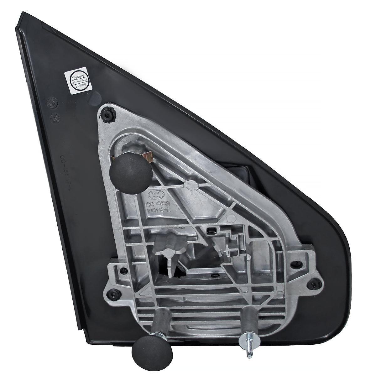 2004-2014 Ford F-150 Black Manual Adjustable & Extendable Telescopic Towing Mirrors