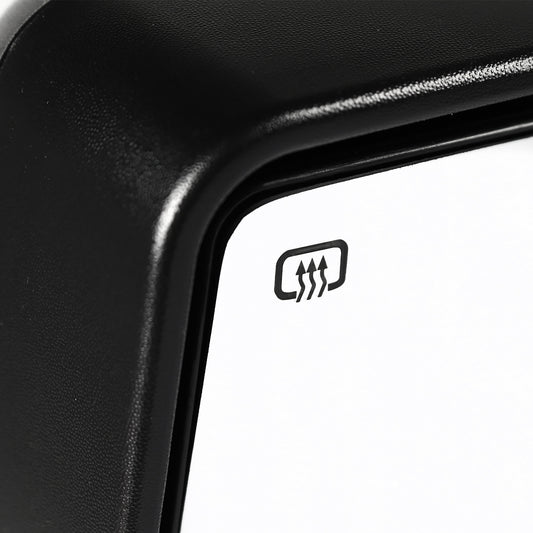 2004-2006 Ford F-150 Pickup Black Power Heated Towwing Mirrors with Amber LED Signal Lights