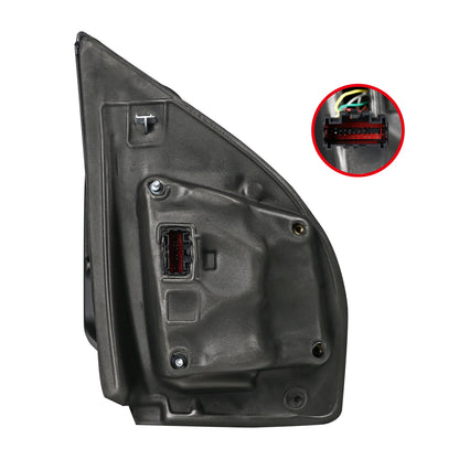 2015-2020 Ford F-150 Power Adjustable, Heated, & Manual Extendable Chrome Towing Mirrors w/ Sequential LED Signal, Puddle, & Auxiliary Lights