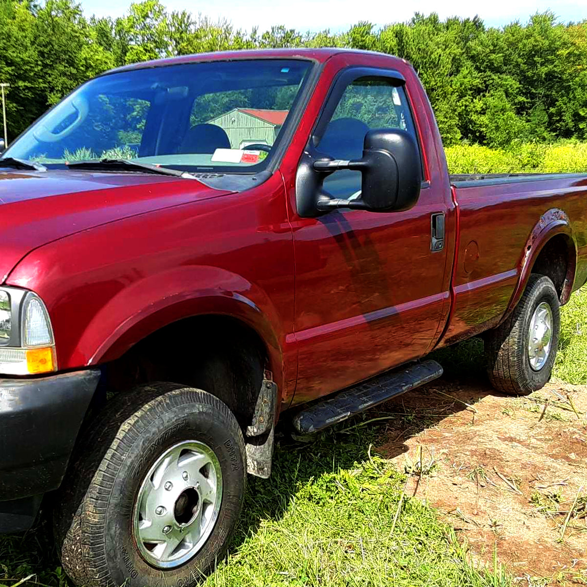 1999-2016 Ford F-250/F-350/F-450/F-550 Manual Adjustable & Extendable Towing Mirrors