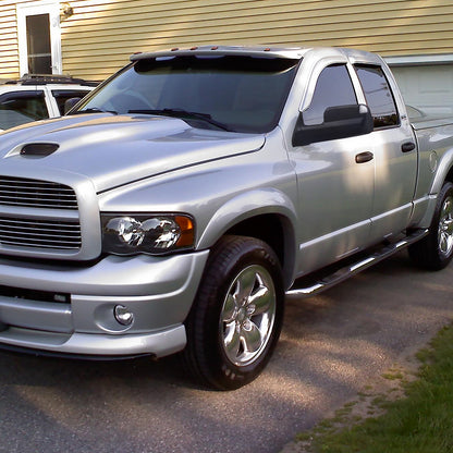 2002-2009 Dodge RAM 1500/2500/3500 Manual Adjustable & Foldable Side Mirrors w/ LED Turn Signal & Puddle Lights