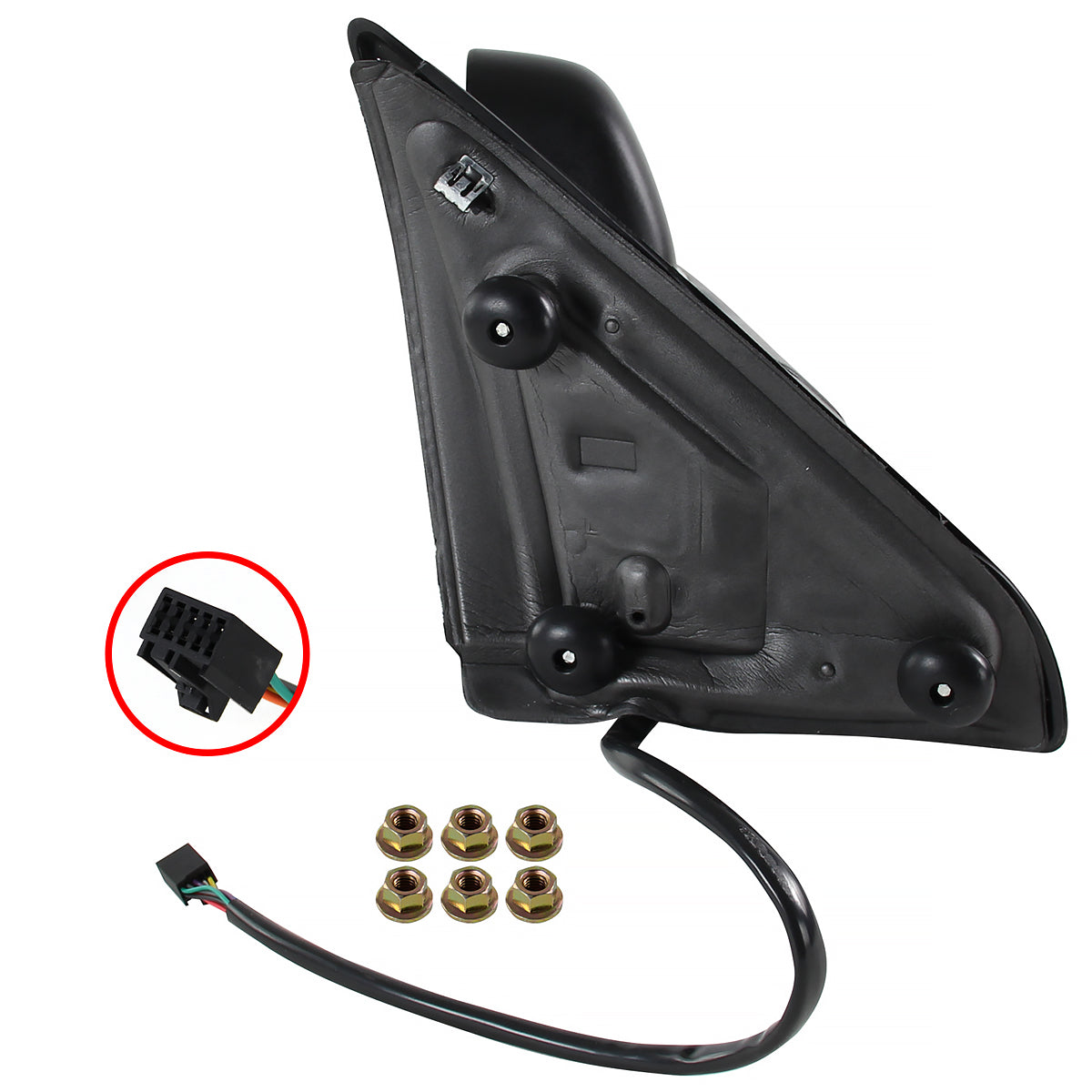 2009-2012 Dodge RAM 1500 Power Adjustable, Heated, & Manual Extendable Towing Mirrors