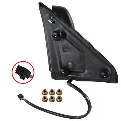 2009-2012 Dodge RAM 1500 Power Adjustable, Heated, & Manual Extendable Towing Mirrors