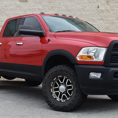 2009-2012 Dodge RAM 1500 Power Adjustable, Heated, & Manual Extendable Towing Mirrors