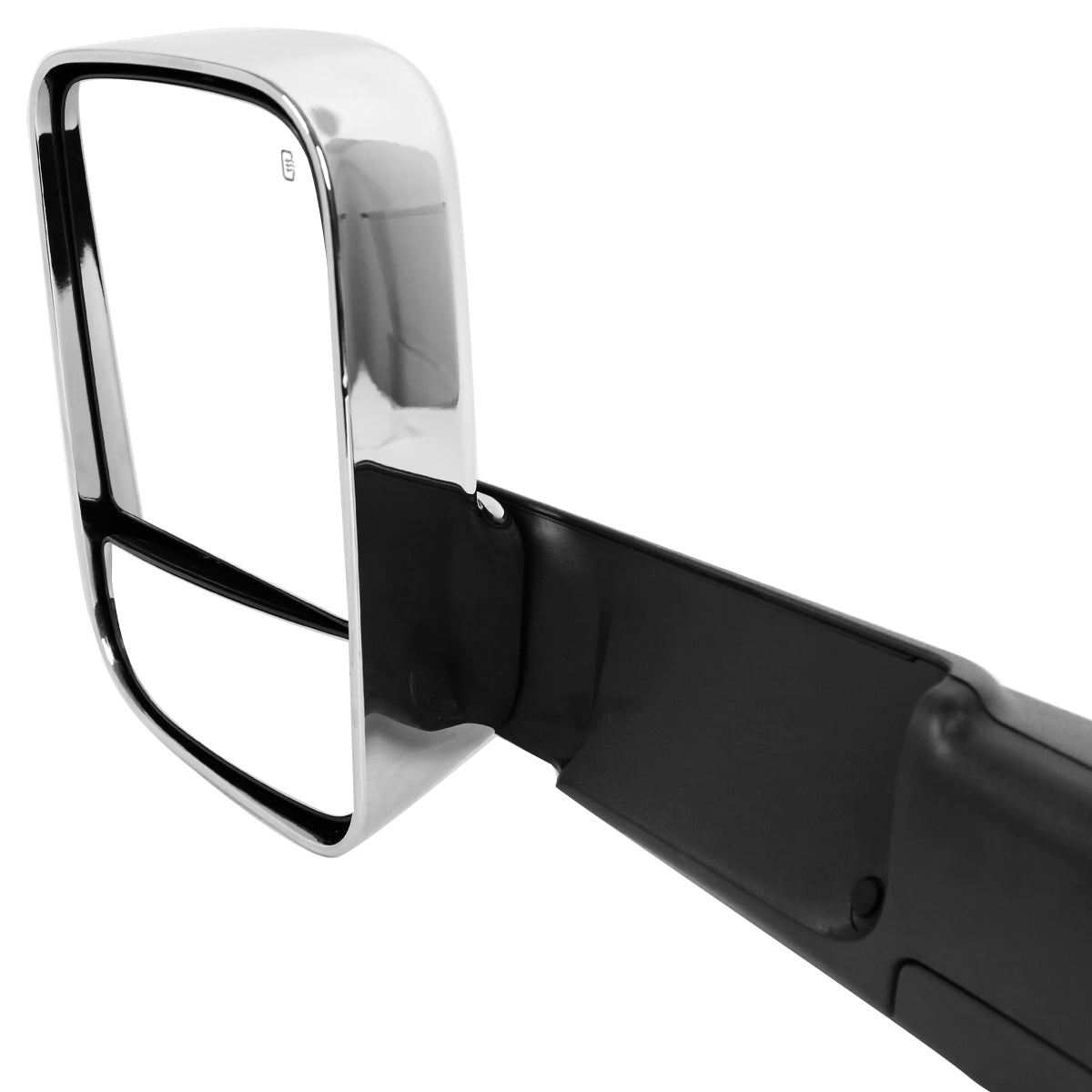 2013-2017 Dodge RAM 1500/2500/3500 Power Adjustable, Auto-Fold, Heated, & Manual Extendable Chrome Towing Mirrors w/ LED Turn Signal & Puddle Lights