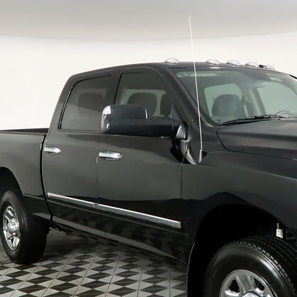 2013-2015 Dodge RAM Power Adjustable, Heated, & Manual Extendable Towing Mirrors w/ Clear Lens LED Turn Signal & Puddle Lights