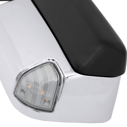 2019-2022 Ram 2500 3500 Chrome Power Adjustable, Auto-Fold, BSD & Heated Side Mirror w/ LED Puddle and Turn Signal Light - Passenger Side Only