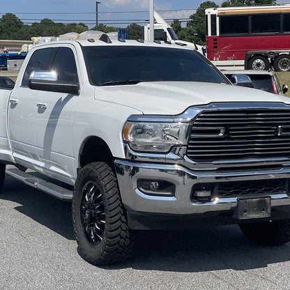 2019-2022 Ram 2500 3500 Chrome Power Adjustable, Auto-Fold, BSD & Heated Side Mirror w/ LED Puddle and Turn Signal Light - Passenger Side Only