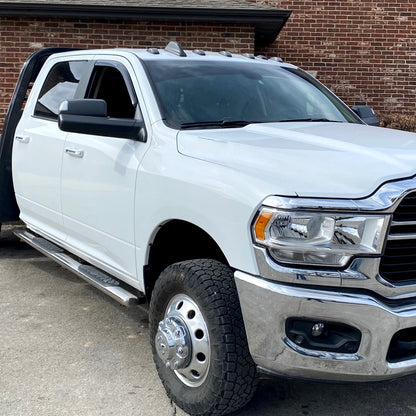 2019-2022 Ram 2500 3500 Black Power Adjustable, Auto-Fold, BSD & Heated Side Mirror w/ LED Puddle and Turn Signal Light - Passenger Side Only