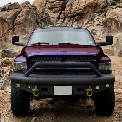 1994-1997 Dodge RAM 1500 / 2500 / 3500 Black Power Adjustable, Manual Fold & Extendable Towing Mirrors