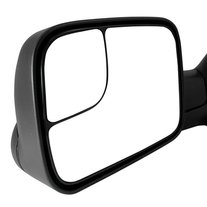 1998-2002 Dodge RAM Power Adjustable, Heated, Manual Fold & Extendable Towing Mirrors
