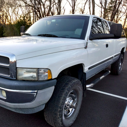 1998-2002 Dodge RAM Power Adjustable, Heated, Manual Fold & Extendable Towing Mirrors