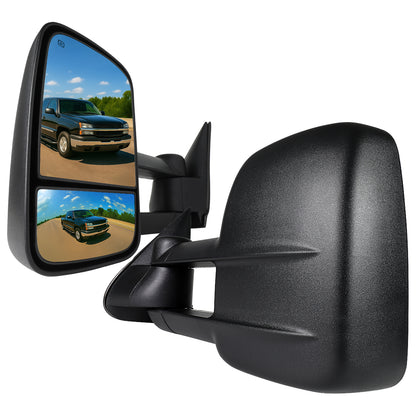 2003-2007 Chevrolet Silverado/GMC Sierra Power Adjustable, Heated, Manual Extendable Towing Mirrors