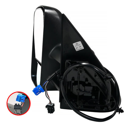 2003-2007 Chevrolet Silverado/Suburban/Tahoe/Avalanche GMC Sierra/Yukon/Yukon XL Power Adjustable, Heated, & Manual Extendable Towing Mirrors w/ Smoked Lens LED Turn Signal Lights