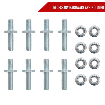 2007-2013 GMC Sierra Silverado 1500 Power Adjustable, Heated, & Manual Extendable Towing Mirrors w/ Clear Lens LED DRL, Turn Signal and Clearance Lights