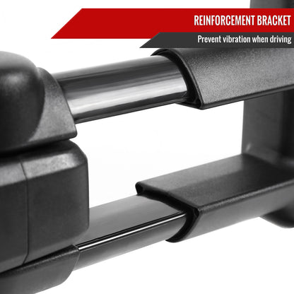 2014-2018 Chevrolet Silverado/GMC Sierra Manual Adjustable & Extendable Towing Mirrors