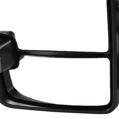2014-2018 Chevrolet Silverado/ GMC Sierra Power Adjustable, Folding, Heated, & Manual Extendable Chrome Towing Mirrors w/ LED Turn Signal & Clearance Lights