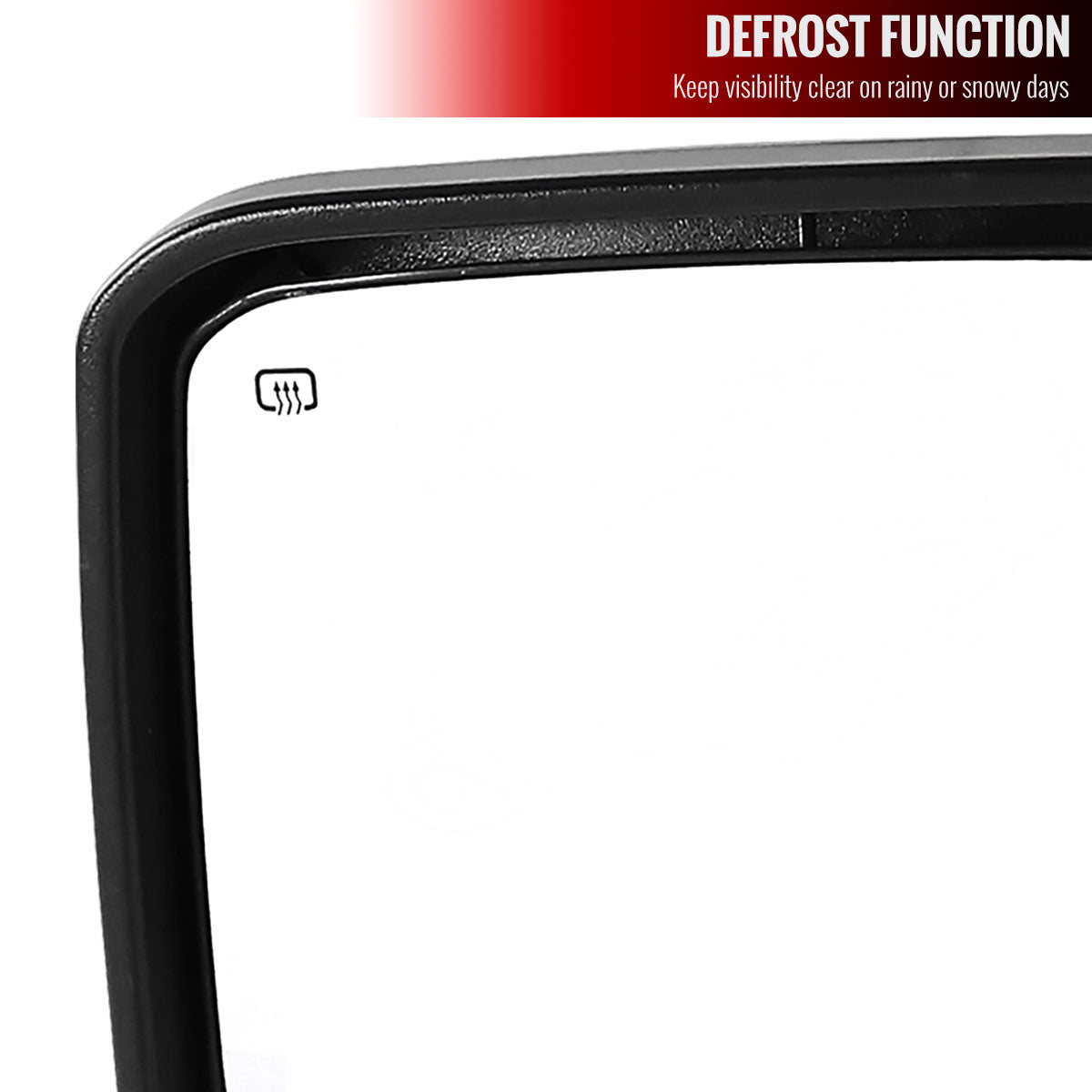 1999-2002 Chevrolet Silverado/Tahoe/Suburban/Avalanche GMC Sierra/Yukon/Yukon XL Power Heated Manual Extendable Towing Mirrors w/ Amber Lens LED Turn Signal & Clearance Lights