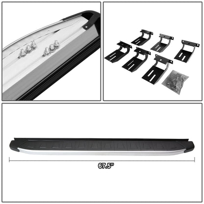 2011-2017 Jeep Grand Cherokee 5.75" Running Boards Aluminum