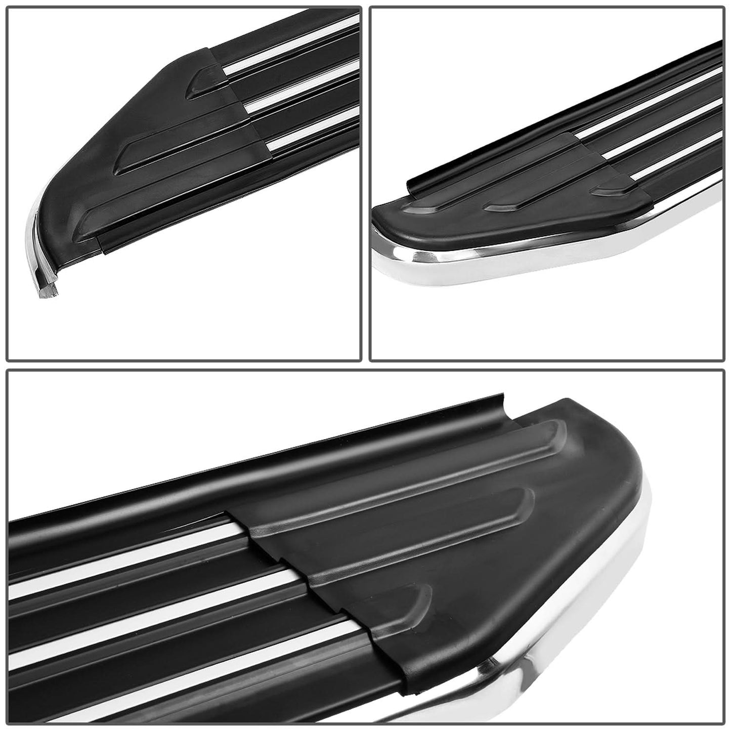 2011-2019 Ford Explorer 5.5" Aluminum Running Boards - Black